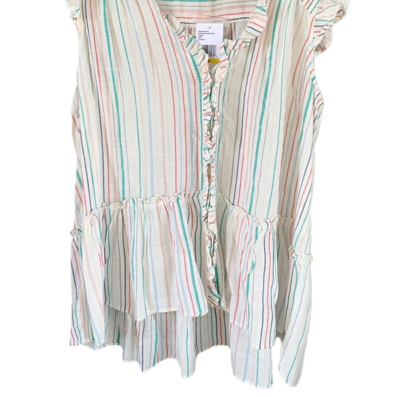 NWT Jessica Simpson ruffle tank - Picture 2 of 7